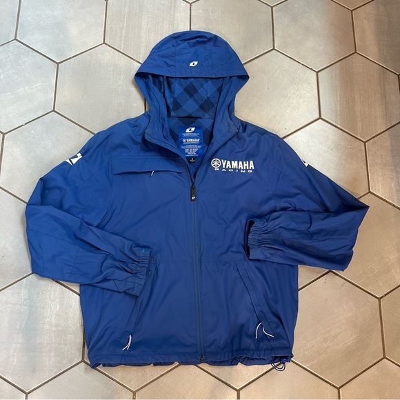 Yamaha Jackets & Coats Yamaha Racing Windbreakerrain Jacket By One
